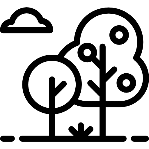 Fruit tree nature viburnum fruit trees icon