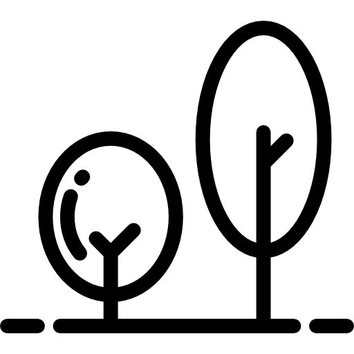 Trees trees spruce nature icon