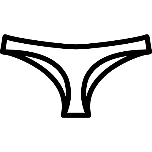Panties underpants femenine underwear icon