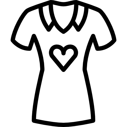 Shirt t shirt clothing female icon