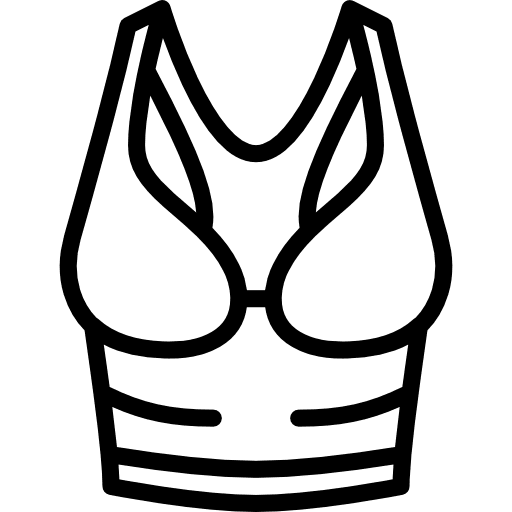 Tank top fashion clothing garment icon