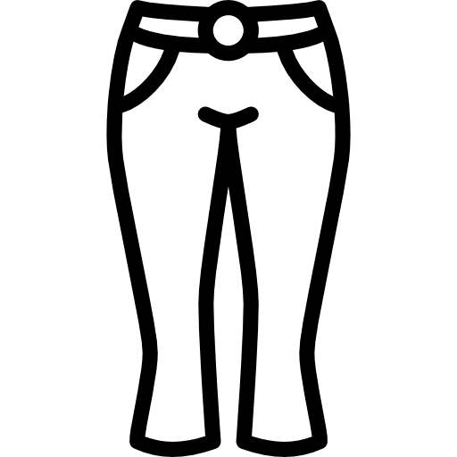 Pants trousers clothes garment icon