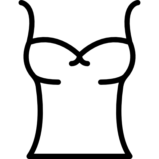 Sleeveless clothes shirt clothing icon