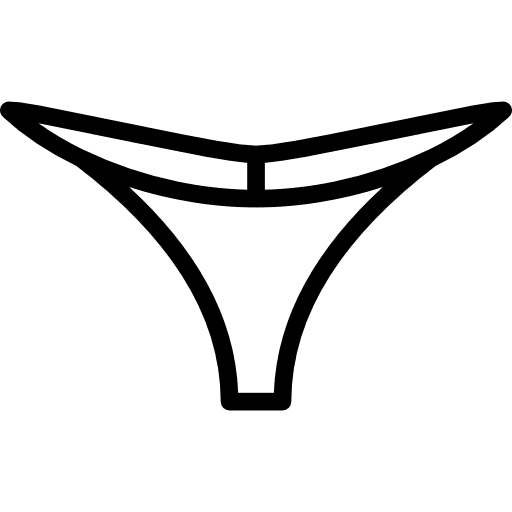 Thong underpants panties underwear icon