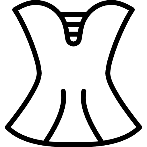 Corset elegant garment femenine icon