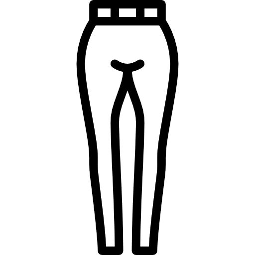 Pants clothes garment jeans icon