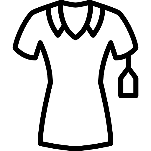 Shirt clothing fashion garment icon