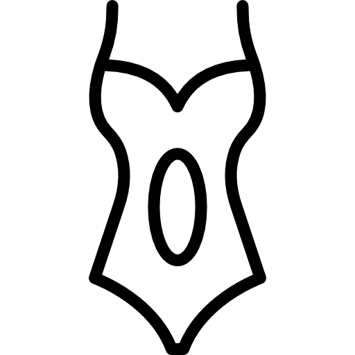 Swimsuit fashion summer femenine icon