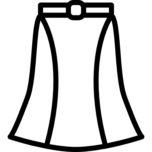 Skirt fashion clothes skirt icon