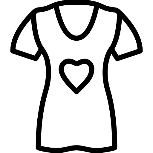 Shirt garment clothing t shirt icon