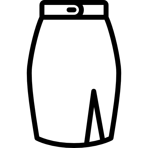 Skirt fashion femenine skirt icon