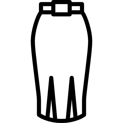 Skirt garment fashion clothes icon