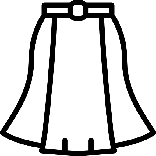 Skirt skirt garment clothes icon
