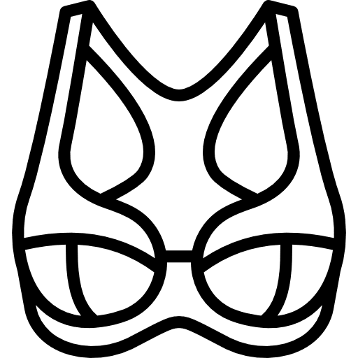 Brassiere fashion bra clothing icon