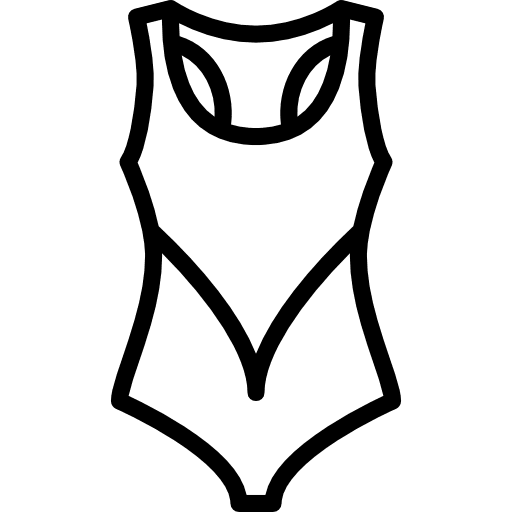 Swimsuit femenine style fashion icon