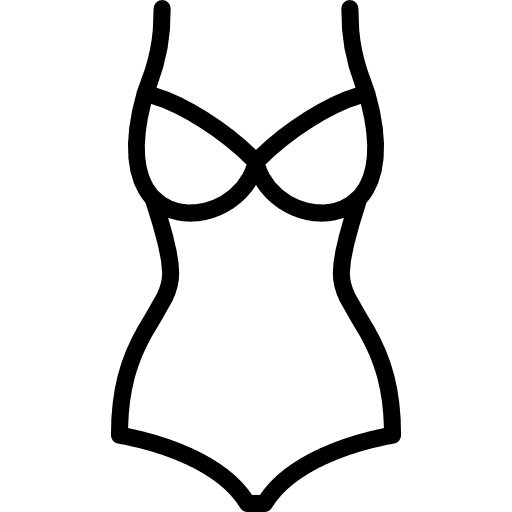 Swimsuit summer swimsuit femenine icon