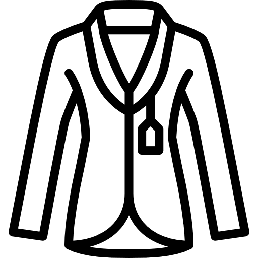 Coat clothes coat jacket icon