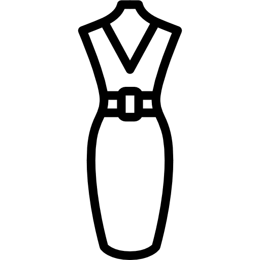 Dress female fashion dresses icon