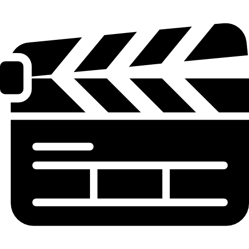 Clapperboard movie clapperboard entertainment icon
