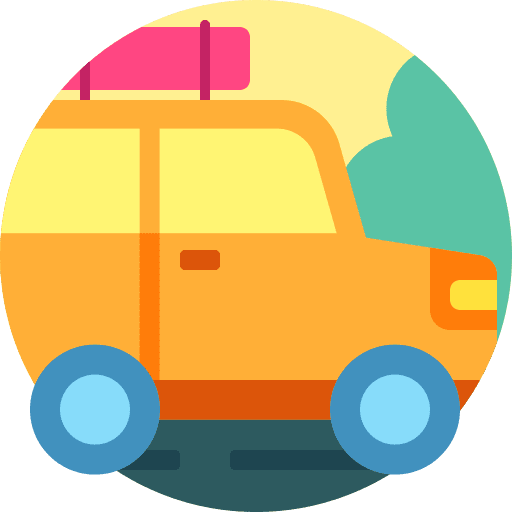 Car transportation automobile car icon