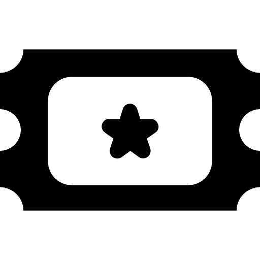 Ticket magic show ticket tickets icon