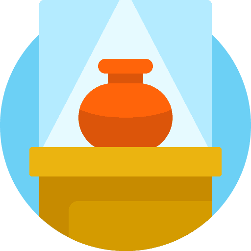 Museum pottery museum art and design icon