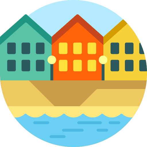 Street home house buildings icon