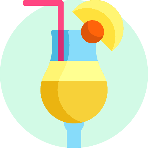 Cocktail alcoholic drinks alcoholic drink birthday and party icon
