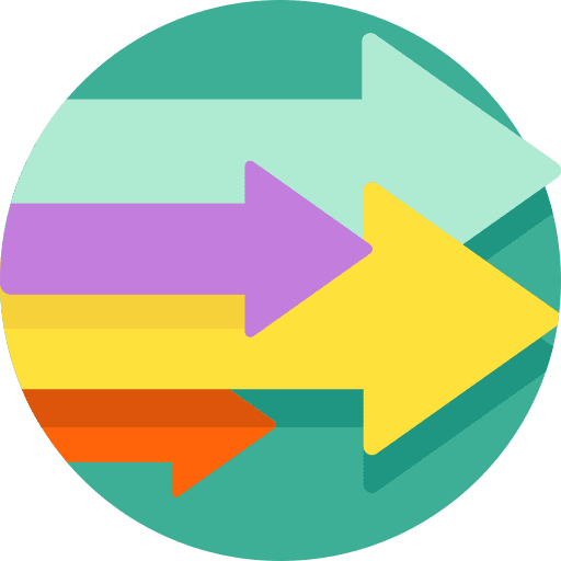 Direction signs road sign directional icon