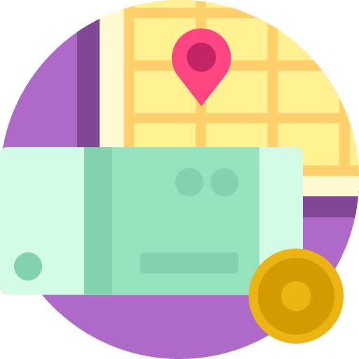 Currency stack business and finance money icon