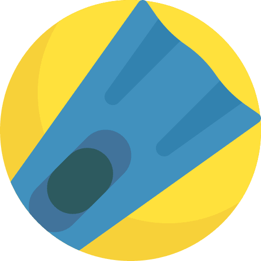Fins fins flippers sports and competition icon