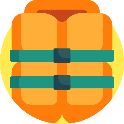 Life vest lifesaver life vest preserver icon