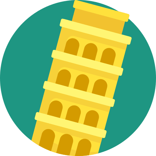 Pisa tower building landmark architectonic icon