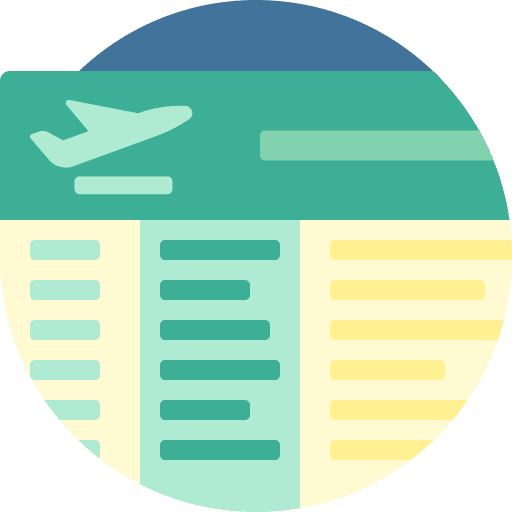 Schedule schedule flight date icon