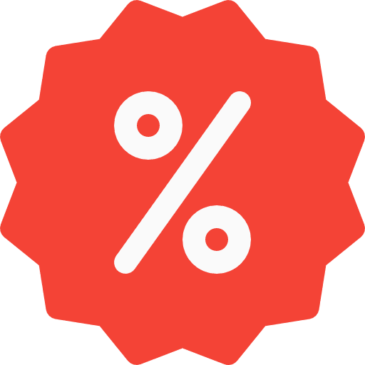 Discount sticker offer discounts icon