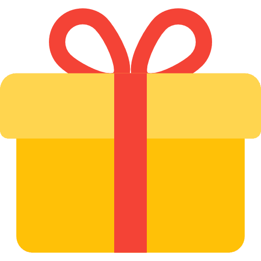 Gift present surprise commerce and shopping icon
