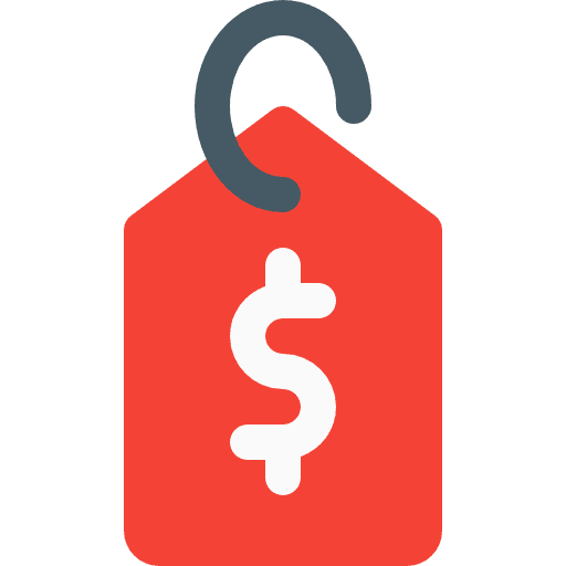 Tag price tag label commerce icon