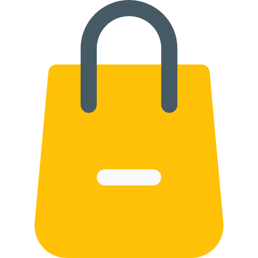 Bag supermarket shopper shopping icon