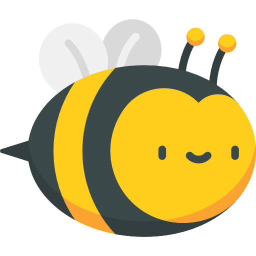 Bee insect fly bee icon