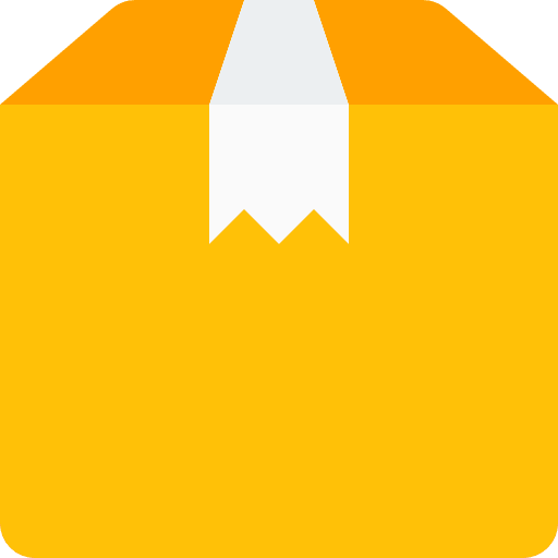 Delivery box packaging commerce and shopping delivery icon