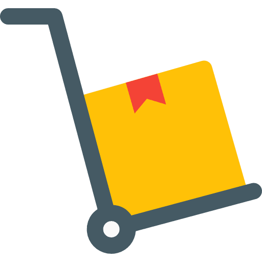 Delivery delivery cart heavy deliver icon