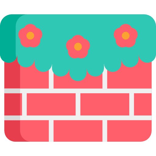 Wall wall construction and tools construction icon Wall wall construction and tools construction icon