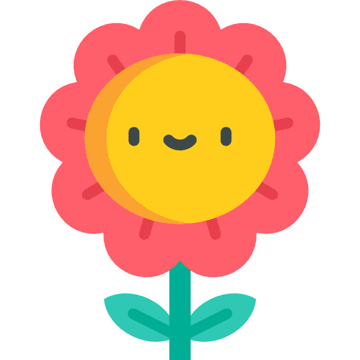 Flower botanical blossom nature icon Flower botanical blossom nature icon