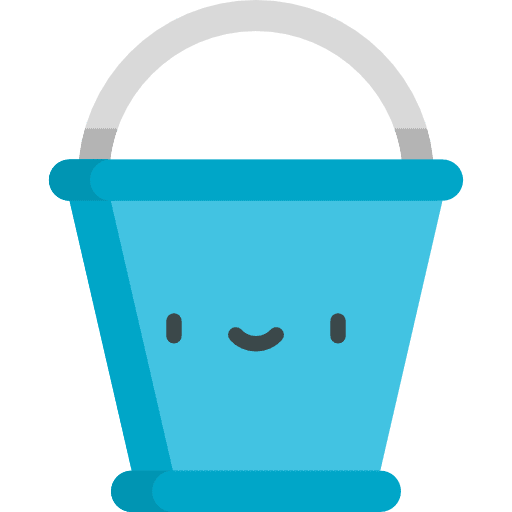 Bucket construction and tools paint bucket icon Bucket construction and tools paint bucket icon