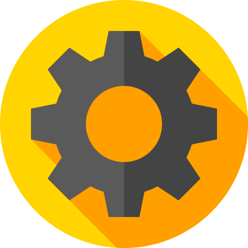 Settings cogwheel tools and utensils ui icon