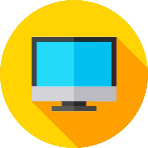 Computer technology monitor computer icon