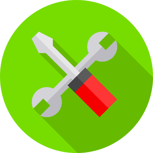 Settings home repair edit tools screwdriver icon
