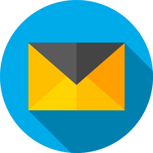 Email interface multimedia envelope icon