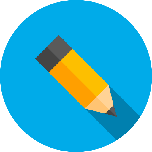 Pencil tools and utensils pencil draw icon
