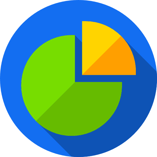 Pie chart pie chart stats finances icon